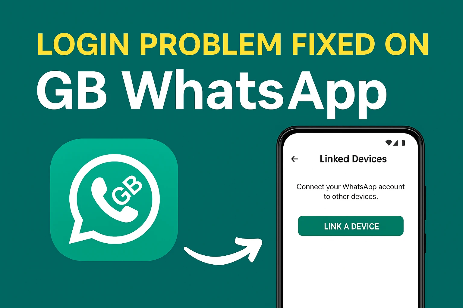Solución al problema de inicio de sesión de GB WhatsApp