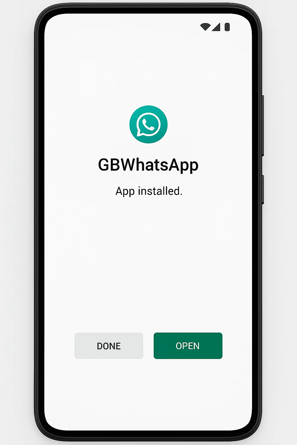 Abrir APK de GB WhatsApp