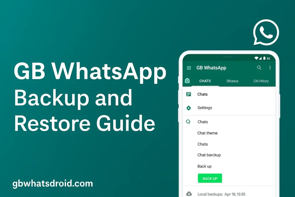 gb whatsapp pro backup and restore